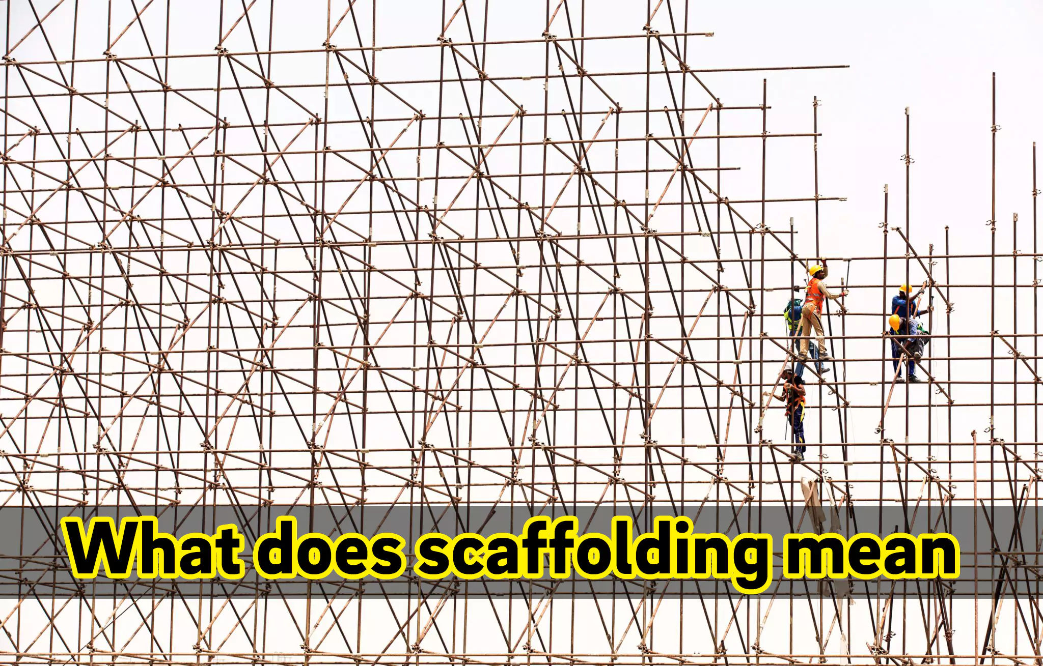 What does scaffolding mean
